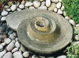 Fuente de Granito Espiral